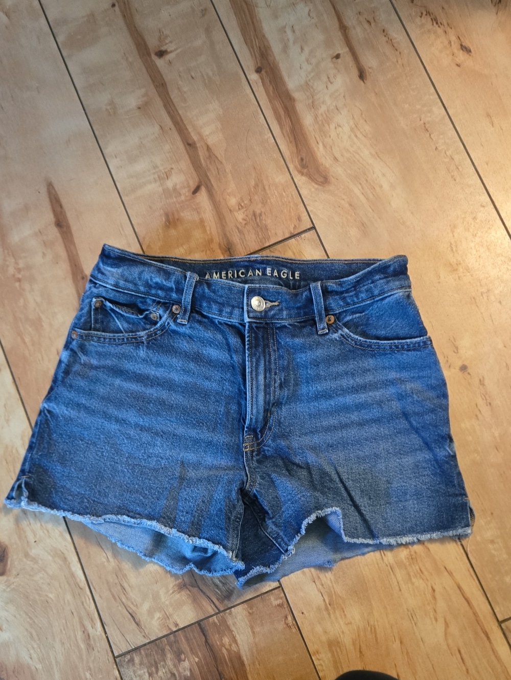 American Eagle Dark Wash Denim Shorts